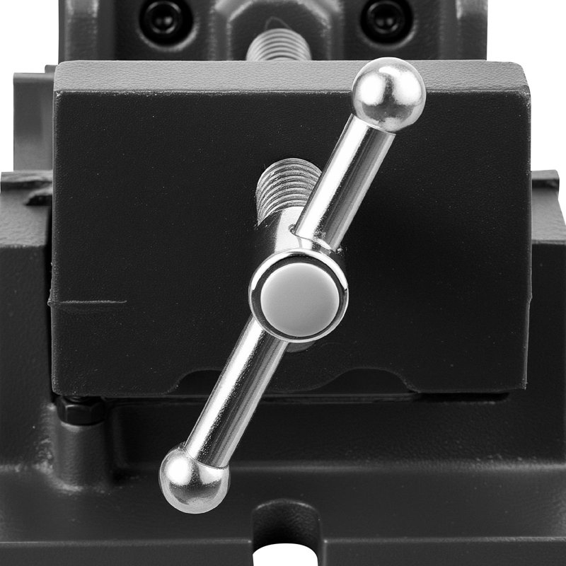Étau inclinable, mâchoire de 4,25 po de largeur, étau de banc de perceuse portatif, inclinaison réglable de 0 à 90 °, fabrication en fonte durable, étau d'établi pour le travail du bois, pour les bancs et les perceuses, noir