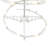 3-Piece LED Lighted Spiral Cone Tree Set