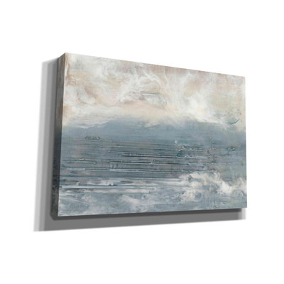 «Pale Blue I» par Lila Bramma, art mural sur toile