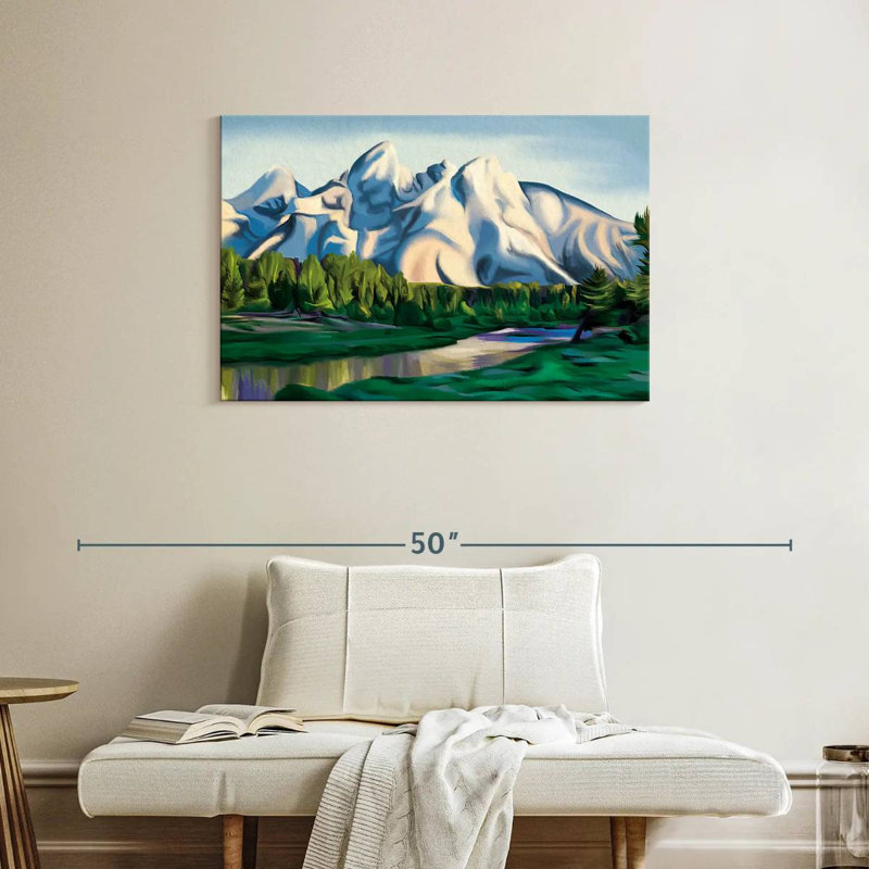 Grand Teton Daylight Bliss, H 24 po x l 36 po