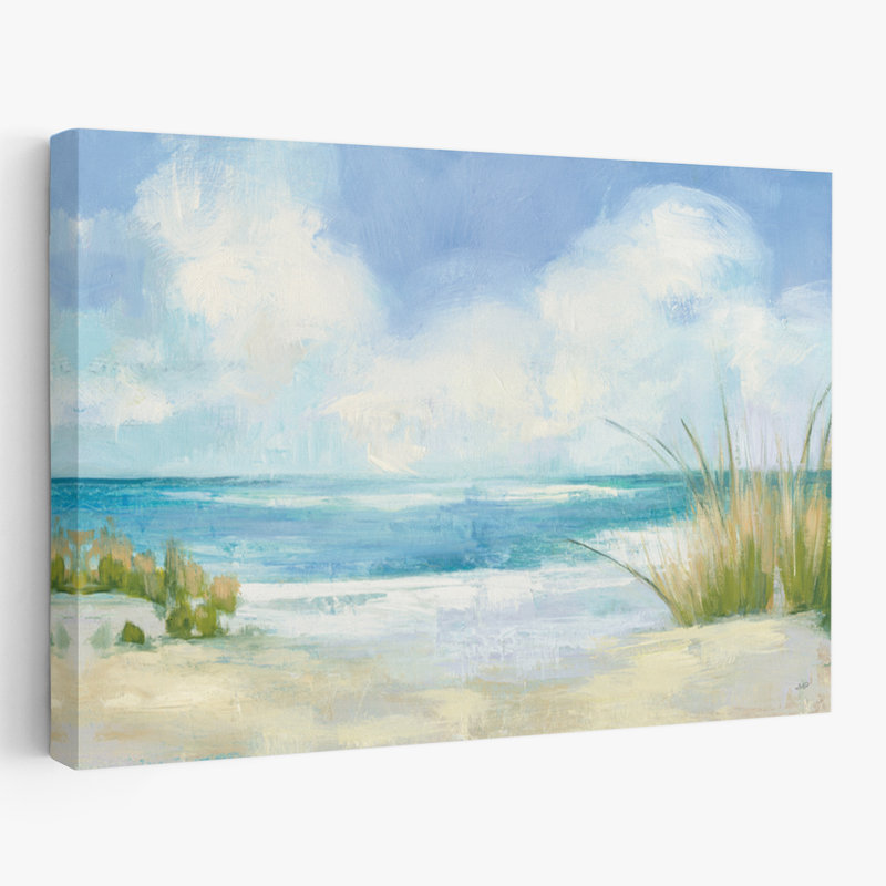 Vagues et vagues côtières et de plage I, H 60 po x l 40 po