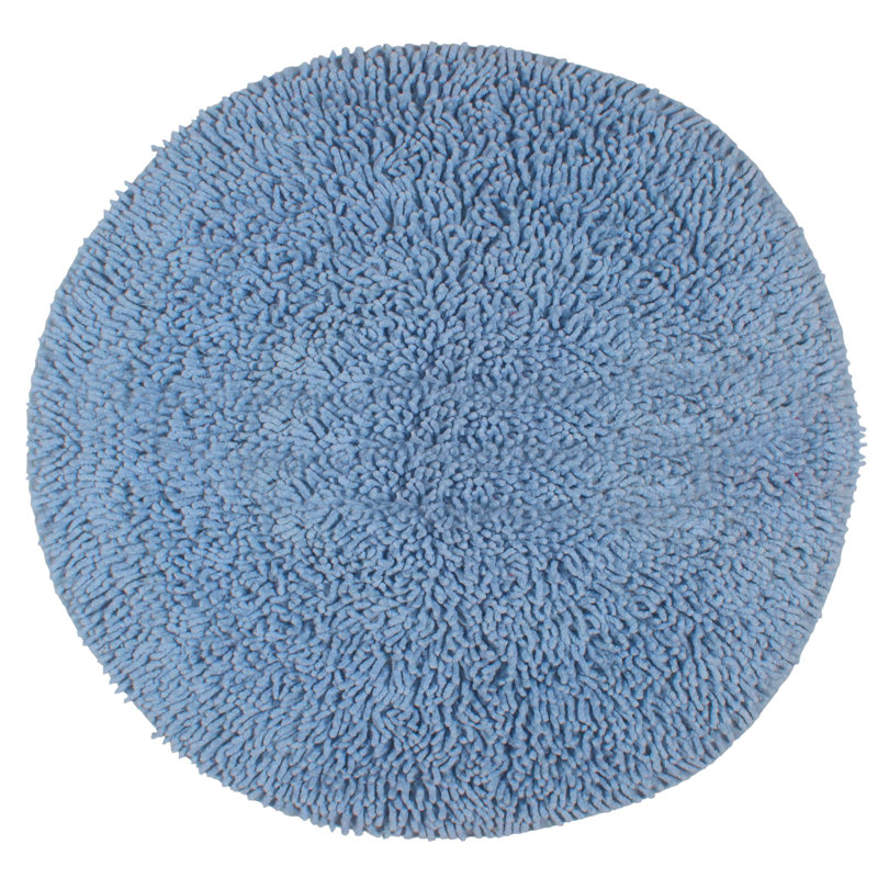 Florbela Bath Rug, Blue