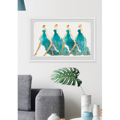Blue Obsession - Single Picture Frame Painting