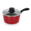 Gibson Home Armada 7 Piece Nonstick Carbon Steel Cookware Set In Red