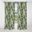 Bamboo Elegance Tropical Motif I - Rideau floral - Rideau occultant floral - 1 panneau-107546380