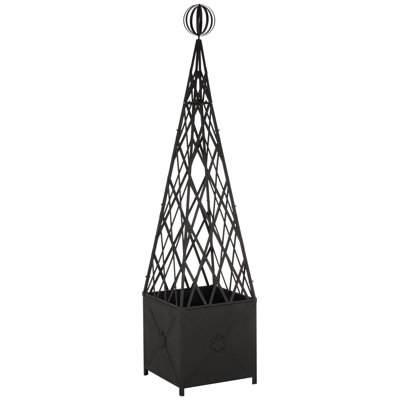 Caledonia Trellis Planter