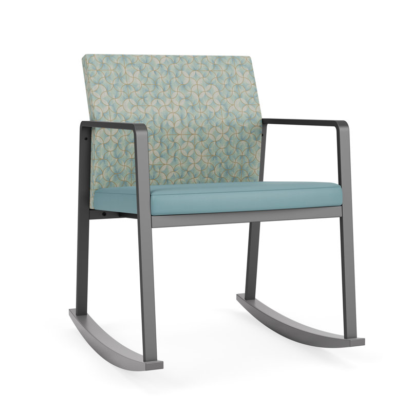Chaise berçante Gansett, Anthracite, Back-Kaleidoscope Foam/Seat-Sentry Channel
