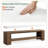 63" W Solid Wood Bench with Upholstered and Open Storage-2101306890