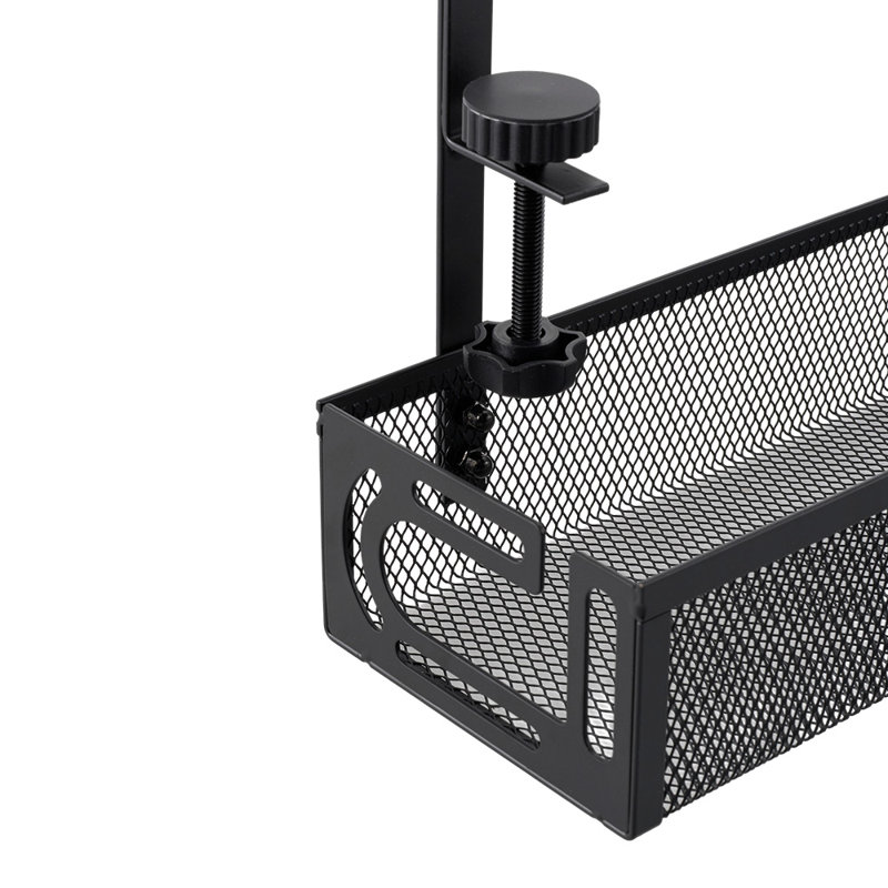 Carbon Steel Floating Shelf, Black