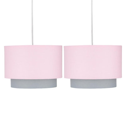 18 cm H Drum Cotton Pendant Shade ( Uno )