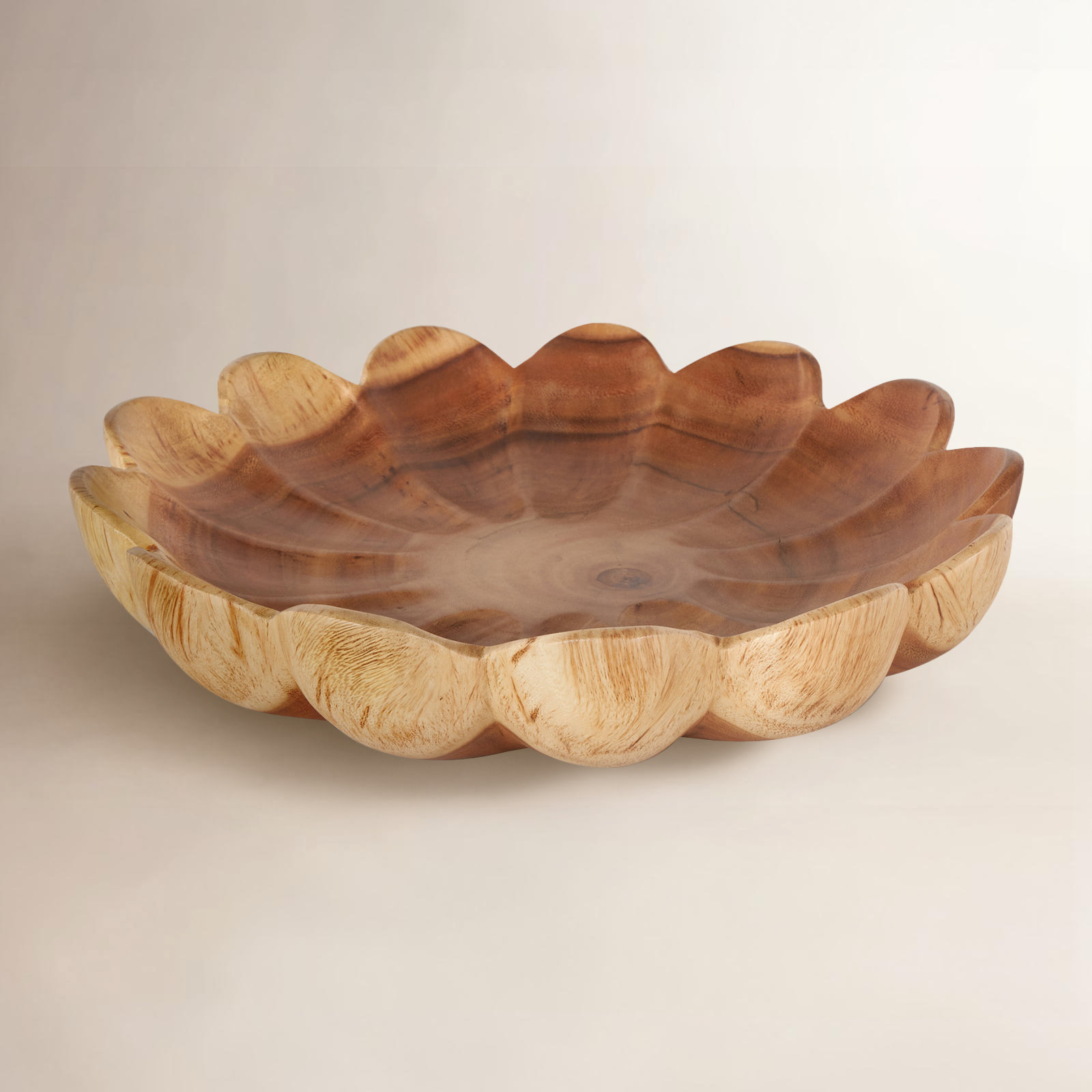 Elsie Solid Teak Handmade Decorative Bowl