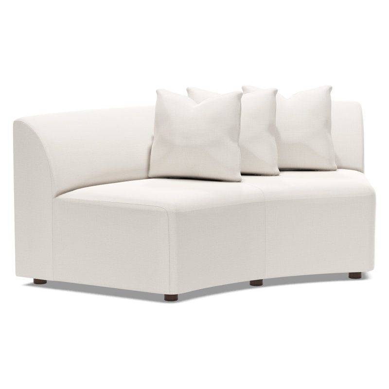 Alston Armless Curved Sofa, 2265-12