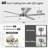 Vaczon 60" 6-Blade Modern Ceiling Fan with Dimmable 3CCT LED Lights and Remote Control-1187830504