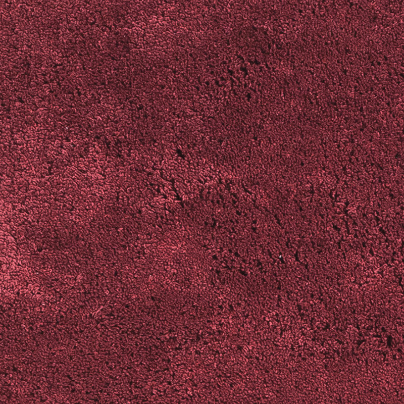 Tapis rouge foncé à poils longs Simoes, Rectangle 2 pi 3 po x 3 pi 9 po