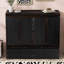 Lit escamotable double avec port USB et grand tiroir, espresso-251829973-251829972