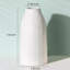 Vase à fleurs moderne en céramique pour la décoration intérieure, grand vase décoratif fabriqué à la main pour le salon, le bureau, la cuisine ou la bibliothèque, finition texturée blanche