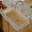 Évier de cuisine à simple cuve encastrable 32 1/4 po x 19 1/4 po Karran Quartz