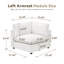 Canapé modulaire 37,4 po Heffernan-110585083