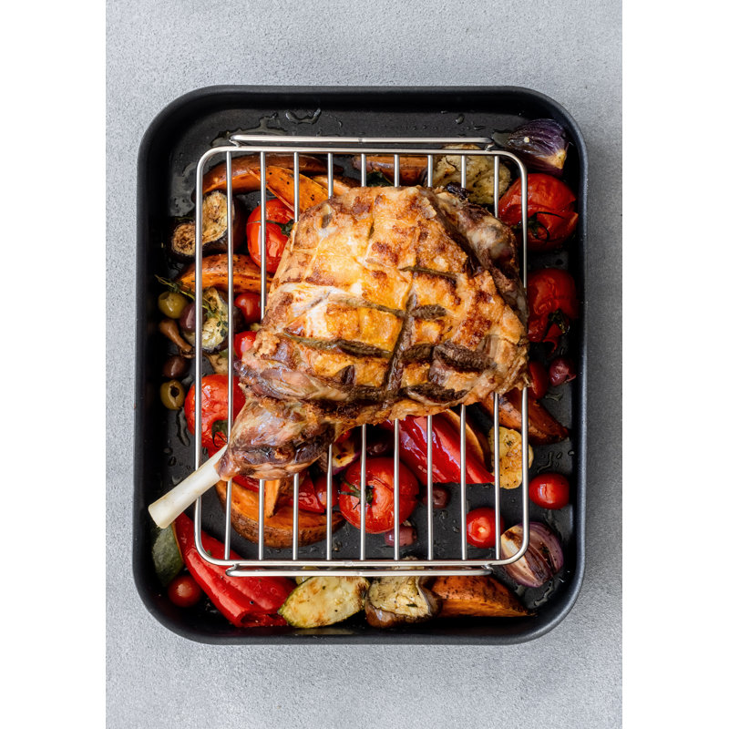 MasterClass Non-Stick Stainless Steel Roasting Pan