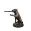 Bronze bronze tenant un plateau