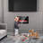 Recessed&Wall Mounted Electric Fireplace,750W/1500W,Remote Control With Timer, Adjustable Flame-1618736731
