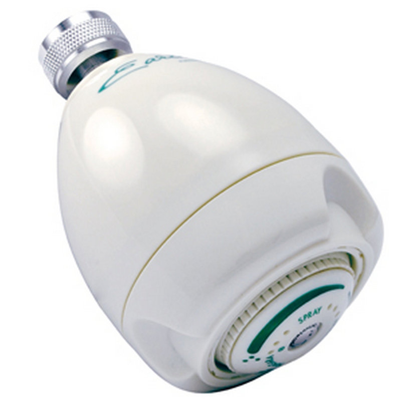 Pomme de douche Earth Massage, Blanc