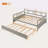 Daybed Wood Bed With Twin Size Trundle-1106279964-1106279962