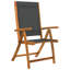 8 - Person Wood Patio Dining Set with Rectangular Table , Cushions Included