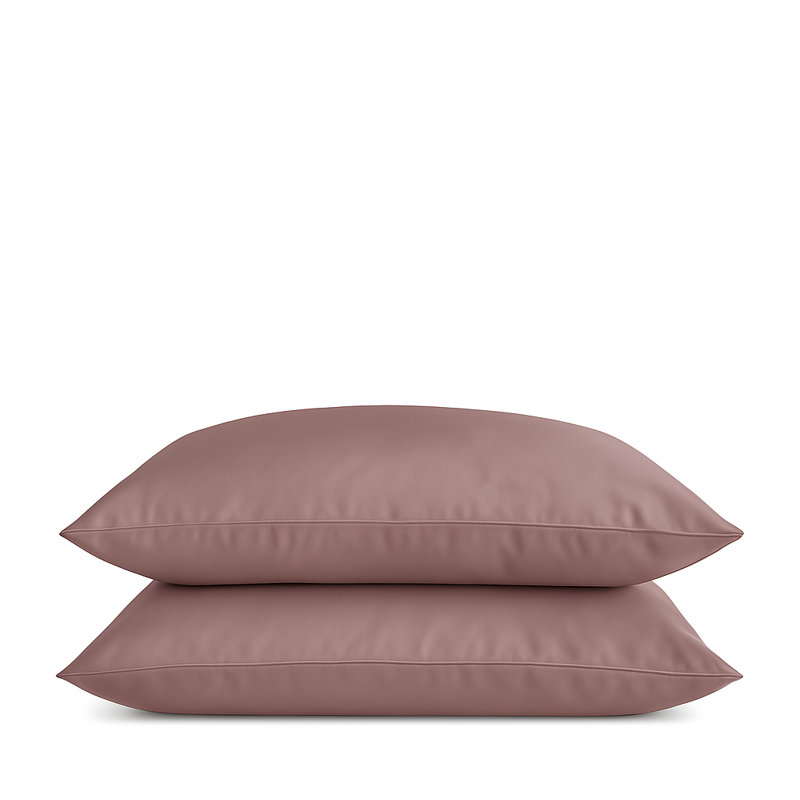Luxury 1000 Thread Count Sateen Pillowcases, Rose Pink