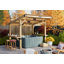 Arefa 3.09m X 2.74m Wood Pergola