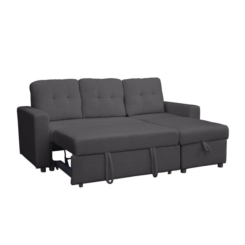 Orvella Reversible Corner Sofa, Gray