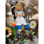 Petite statue de tulipe en pot