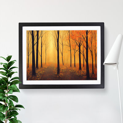Fancy Autumn Forest - Framed Print