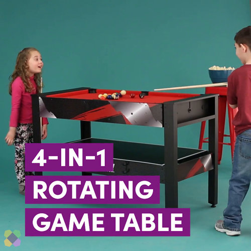 54-in 4-in-1 25.75 Multi-Game Table