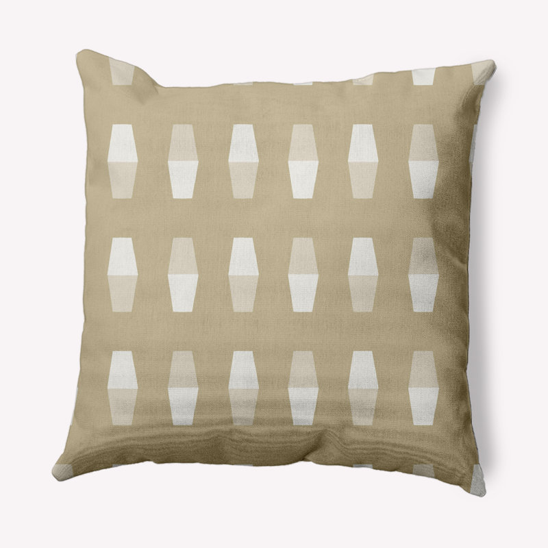 Housse et insert de coussin Aksel, 20 po x 20 po, Taupe