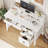 6-Tier Bookcase and Computer Desk 2-Piece Set-107330599