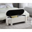 Banc de rangement rembourré en polyester Lalanya-1343808398