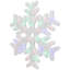 Silhouette de fenêtre de Noël 15 po