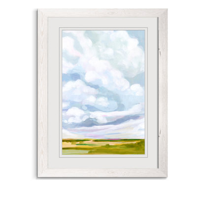 « lucid skies ii »-cadre photo imprimé sur papier