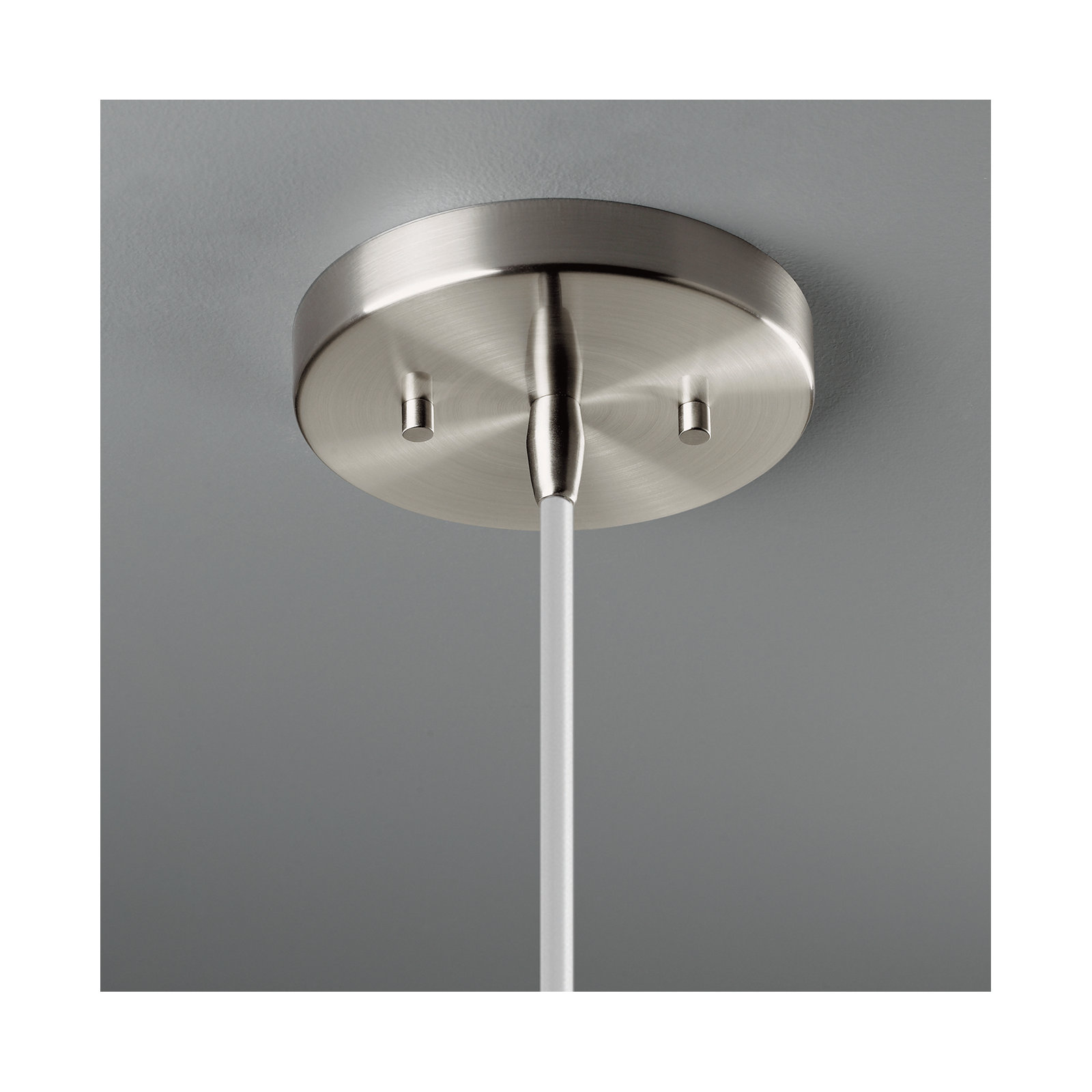 Leni Collection 1 - Light Cone Pendant Accents, Polished Chrome, Terra Cotta