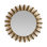 Goldie Round Iron Mirror