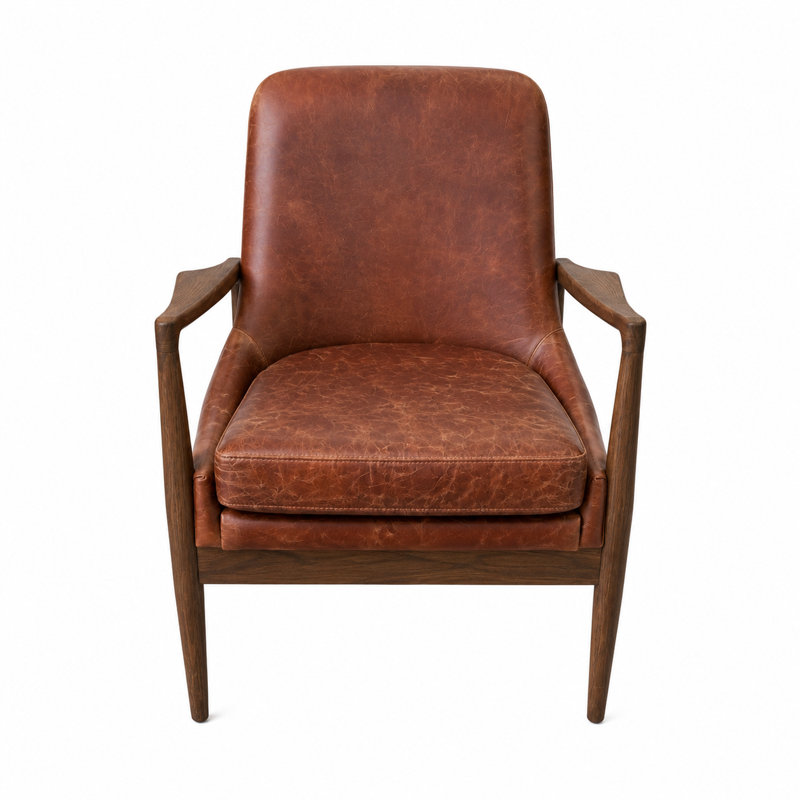 Bobbie Leather Lounge Chair