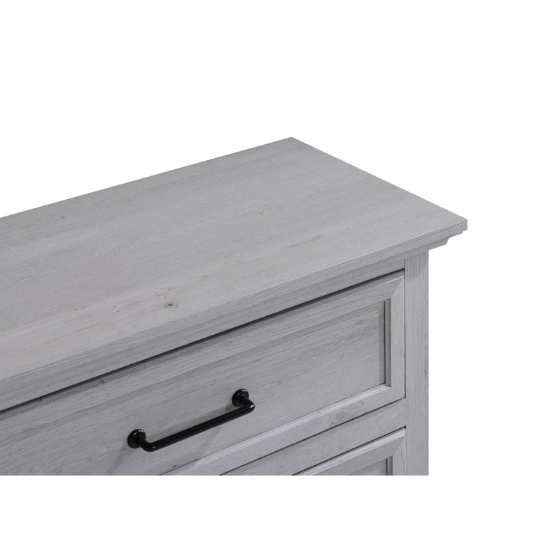 Warm Gray 5-Drawer Chest