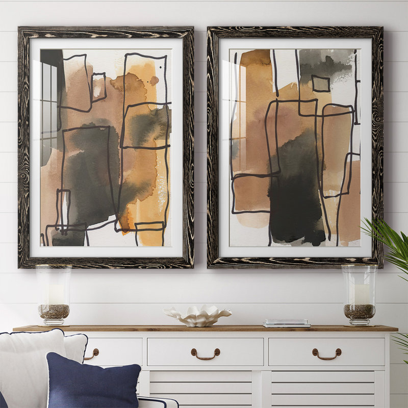 Impression rétro encadrée I-Premium - prête à être suspendue, Toile encadrée noire, H 31,5 po x l 88 po x P 1,5 po