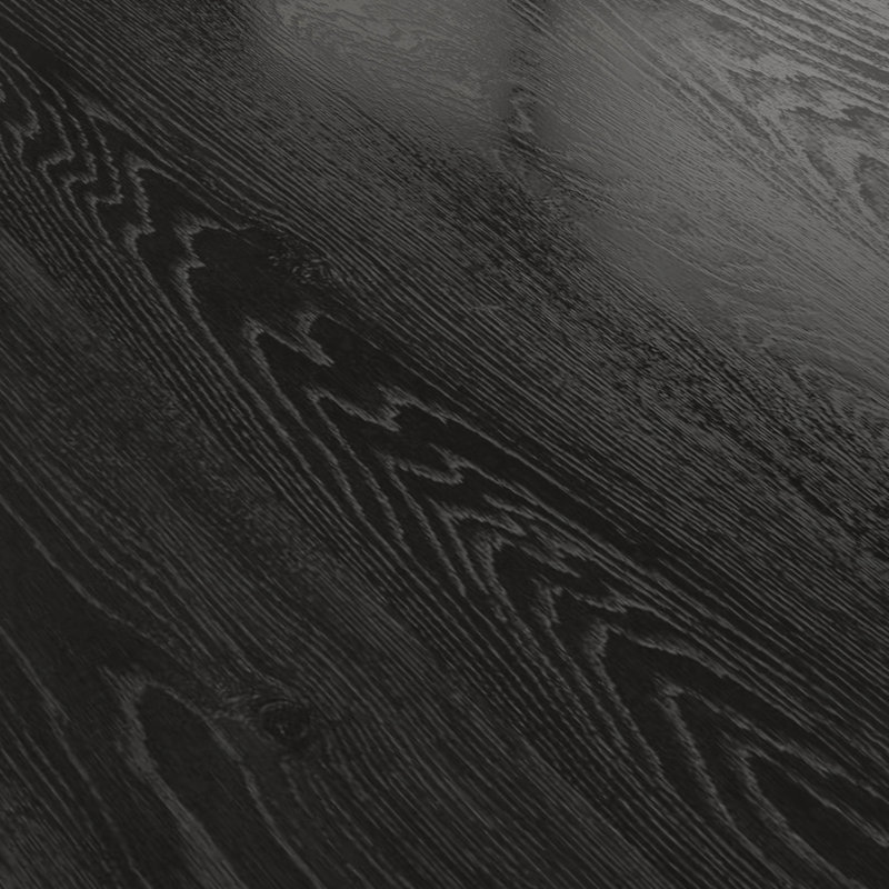 Dining Table Solid Wood Legs, Black, Black