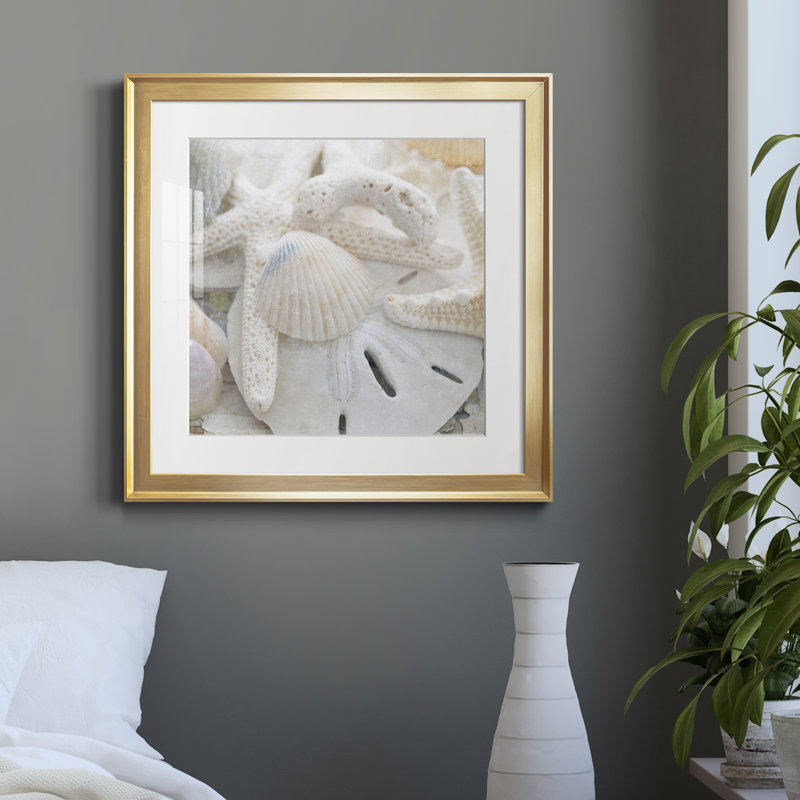 Sanibel III - reproduction de photo sur papier encadrée, H 30,5 po x l 30,5 po x P 1,5 po, Papier encadré doré