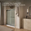 Levity 59.63" x 74" Bypass Shower Door with CleanCoat® Technology-888057224-888057231