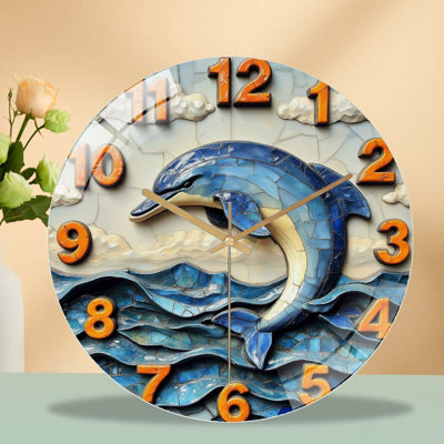 Horloge murale en céramique 12 po
