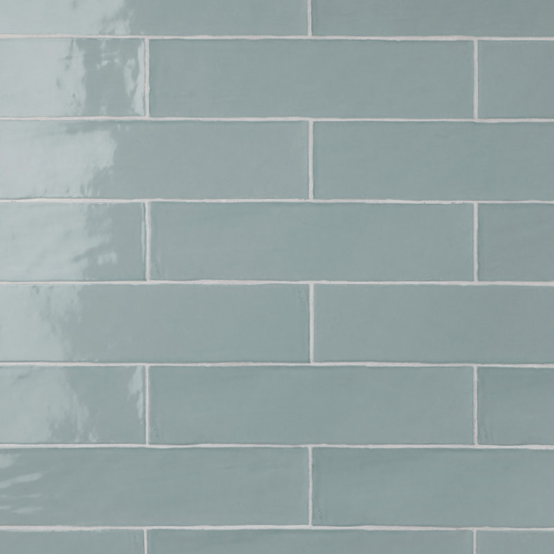 Chester Series 3" x 12" Subway Tile in Aqua