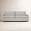 Louisa 87'' Square Arm Sofa Bed-1941763345